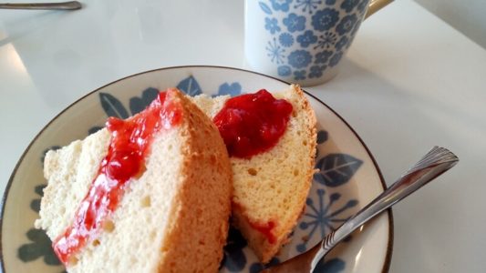 手作りシフォンケーキ