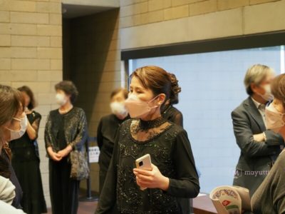 柳会箏コンサート終演後