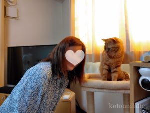 元生徒さんとラテ