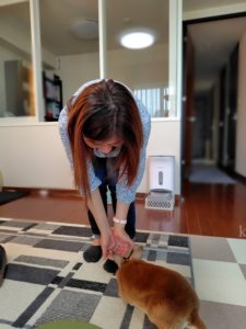 元生徒さんとうに