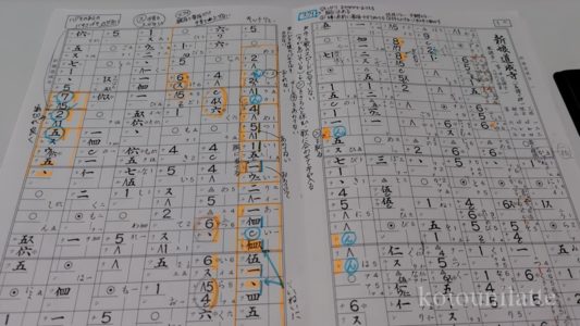 2ページをじっくりと