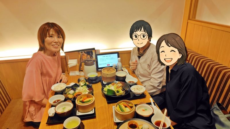 箏仲間とランチ