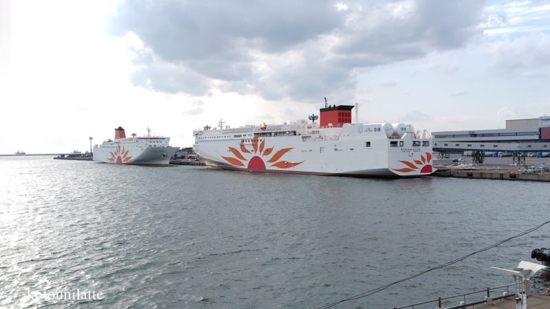 フェリー「さんふらわあ」