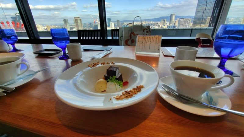 デザートとコーヒー